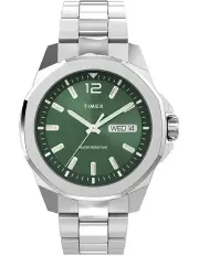 [Timex] Essex Ave Stainless Steel Watch in Silver
