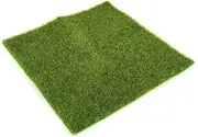 Delaman® Artificial Grass Mat Plastic Lawn Grass Indoor Outdoor Green Synthetic Turf Micro Landscape Ornament Home Decoration (Size : 30x30cm)