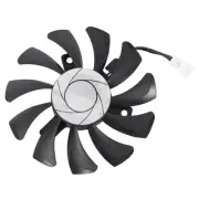 5X(HA8010H12F-Z 75MM 2Pin GTX1050Ti GPU Cooler DUAL Fan for GTX8568