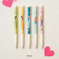 在飛比找蝦皮購物優惠-🇰🇷韓國大創 迪士尼公主 0.7 毫米 五色 彩色筆 （5支