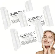 Gluta Milk Soap,Gluta Milk Bar Soap,Glutamilk Soap,Cow Milk Gluta Soap,Charkush Beauty Gluta Milk Soap,Glutamilk Facial Soap,For Smooth And Soft Face & Body (3)