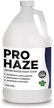 Pro Haze High-Performance Haze Fluid for Hurricane Haze 2 and Other Haze Machin