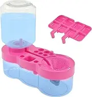 Paint Brush Cleaner, Paint Brush Rinsers with Drain and Brush Holder, Water Circulation Paint Brush Washer, Paint Water Dispenser, Paintbrush Cleaner Rinsers, Painting Supplies for Kids(Purple)