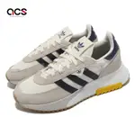 ADIDAS 休閒鞋 RETROPY F2 男鞋 米灰 深藍 麂皮 復古 尼龍 拼接 愛迪達 GW0508