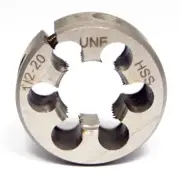 Interstate 03774304 Round Adjustable Die 1/2-20 x 1" O.D. UNF HSS