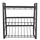 AU 3-layer Multifunction Kitchen Spice Storage Rack Shelf Jar Rack Holder