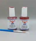For PEUGEOT Code LQV ULTIMATE RED (2 Layer) Touch up Paint +Free Fine Tip Brush