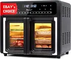 2000W Air Fryer Toaster Oven 26L Digital Convection 16-in-1 Dual Door