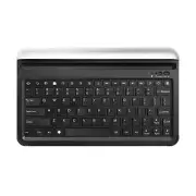 Full Size Wireless Keyboard with Numeric Keypad Built-in Stand for Tablet