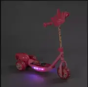Disney Princess Light Up Bubble Scooter Multi colour Light up Deck
