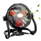 Rechargeable Fan Outdoor Floor Fan, Portable High Velocity Fan with Led Light...