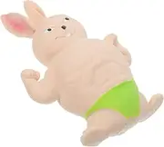 KOMBIUDA Squishy Rabbit Toys Squeaky Decompression Toys for Adults Boys and Girls Office Desk Fun