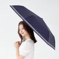 在飛比找PChome24h購物優惠-【nifty colors】日本 仲夏水手玻璃纖維折疊傘/海