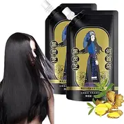 Identicalven Anti Hair Loss Shampoo, Identicalven Hair Loss Shampoo, Ginger Plant Extract Anti-Hair Loss Hair Shampoo, Shampoo Ginger Plant Extract, Anti Hair Loss Shampoo (2Pcs)