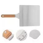 Pizza Spatula Paddle Metal Pizza Peel 10 Inch Square Pizza Paddle Oven
