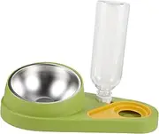 JUMPLAWN Automatic Pet Feeder and Water Dispenser Durable Non Slip Dog Bowl for Food and Water Bite Resistant Practical Pet Supplies for Home Use