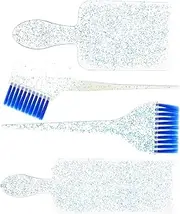 FOYTOKI Versatile Hair Dyeing Tools Highlighting Paddle Brush and Comb for Coloring Temporary Hair Color Diy Salon Use