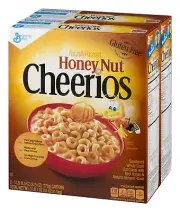 Honey Nut Cheerios, Gluten Free, Cereal with Oats, 55 oz