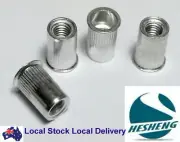 Qty 20 M4 Nutserts Aluminium Aluminum Thin Countersunk Nutsert Rivet Nut Rivnut