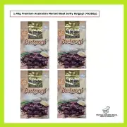 1.4Kg Premium Australian Mariani Beef Jerky Bulgogi (4x350g)