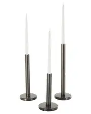 Peyton Lane Set of 3 Slim Decorative Candle Holders