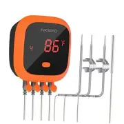 Waterproof 150 FT Bluetooth Meat Thermometer IBT-4XC with Magnet, Timer,