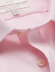 Hawes & Curtis Non-Iron Pink Twill Extra Slim Shirt Size: 16" collar, 37" sleeve