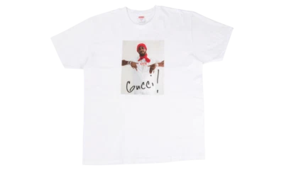 DS New Supreme Gucci Mane Tee T-shirt FW16 rare box Bogo M Medium White logo
