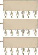 3PCS Clothes Drying Hangers Foldable Clothes Drying Clips Folding Dryer Windproof Hook Space Saving Underwear Hanger for Underwear Lingerie