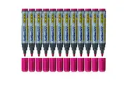 Artline 577 Whiteboard Marker 2mm Bullet Tip Pink Box 12 Bulk