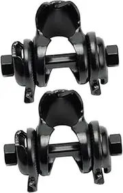 Mountain Bike Seatpost Clamp 2pcs Bike Seat Clamp Mount Quick Release Secure Locking Saddle Adapter for Cycling Equipment