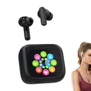 Bluetooth 5.3 Wireless Earbuds With Multifunctional Touch Screen LCD Screen Headphone