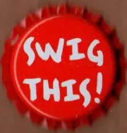 USA Plastic Lined Beer Crown Bottle Cap: Piggly Wiggly Brewing