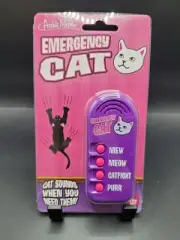EMERGENCY CAT - Handheld Sound Machine Noise Maker Gag Toy - Archie McPhee NIB