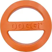 Van Ness Pets Doggi Catch and Carry Flying Disc Floating Dog Toy, Large, Orange