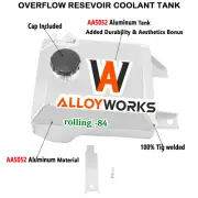 OVERFLOW BOTTLE RESEVOIR COOLANT TANK For FORD FALCON BA-BF 6CYL V8 XR6 XR8 (for: Ford)