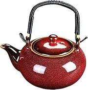 XENITE Tea Kettle Teapot 700ML Large Capacity Teapot Ceramic Coffee Pot with Handle Tea Set Household Tea Maker Loose Leaf Teapot Tea Kettle Teapots