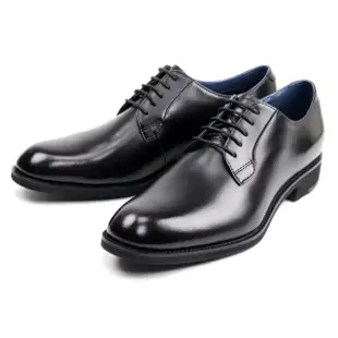 【KENFORD】簡約素面紳士德比鞋 黑色(KN81-BL)