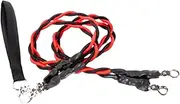 Dog Leads,Long Traction Double Rope | Heavy Duty Comfortable Strong Pet Accessories for Park Training Beach Comfort Walks Improved Safety Pulling Outdoor