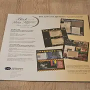 Creative Memories 12 X 12 Black Pocket Pages RCM-12BP NIP