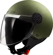 LS2 OF558 Sphere II Solid, open face helmet , color: Matt-Dark Green , size: M
