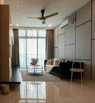 馬賽的1臥室公寓 - 750平方公尺/1間專用衛浴Luxury Smart Apartment w/ Poolview @Green Haven