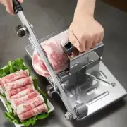 Manual Meat Roll Slicer Household Stainless Steel Blade Lamb Beef Vegetable Meat