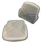 Grammer MSG85 / MSG95 Gray Seat Base & Back Cushion - New