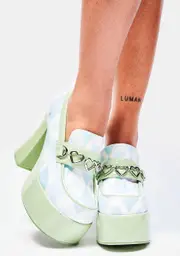 [Sugar Thrillz] Julep Prep Skool Princess Platform Oxfords