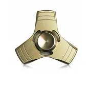 Tri Aluminum Gold Fidget Spinner - Fidget Toys Australia