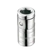 1/4" Ratchet Socket Adapter 6.3Mm Square Drive to 1/4" Hex Shank Socket Bits Con
