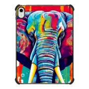 iPad 10.9-inch (10th gen) iPad Impact Case Colorful Elephant