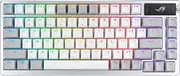 ASUS ROG Azoth 75% Wireless Custom Gaming Keyboard - ROG NX Snow Refined Linear Pre-Lubed Hot-Swappable Switches, Gasket Mount, Lube Kit, OLED Display, 2.4GHz, Bluetooth, Mac Support, Aura Sync RGB