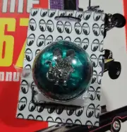 MOONEYES Pearl Green RAT FINK Shift KNOB Hot Rod custom GASSER Drag Racing NHRA